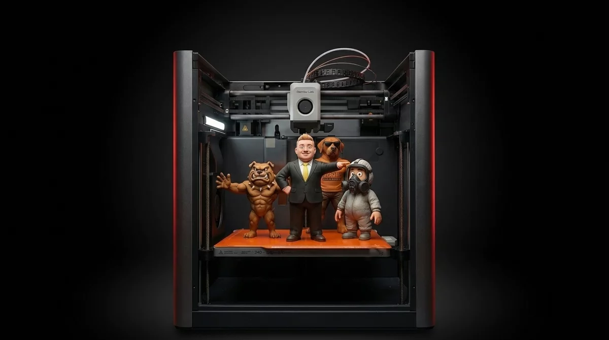 3D Printed Brand Mascots - Custom figurines fresh from the printer